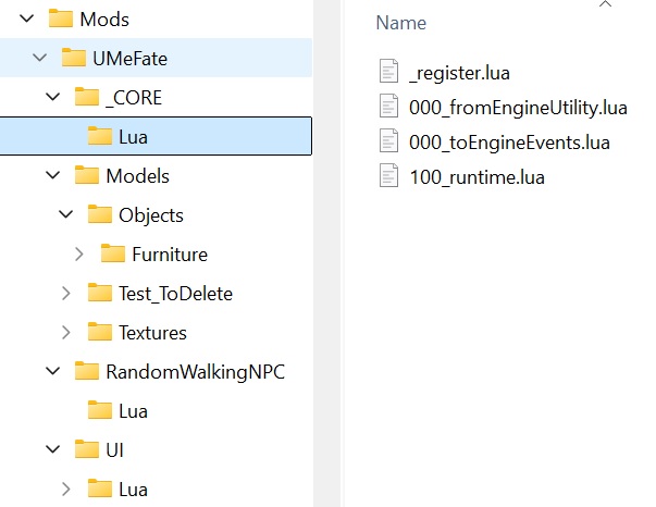 UMeFate Pre-Alpha - Modding
